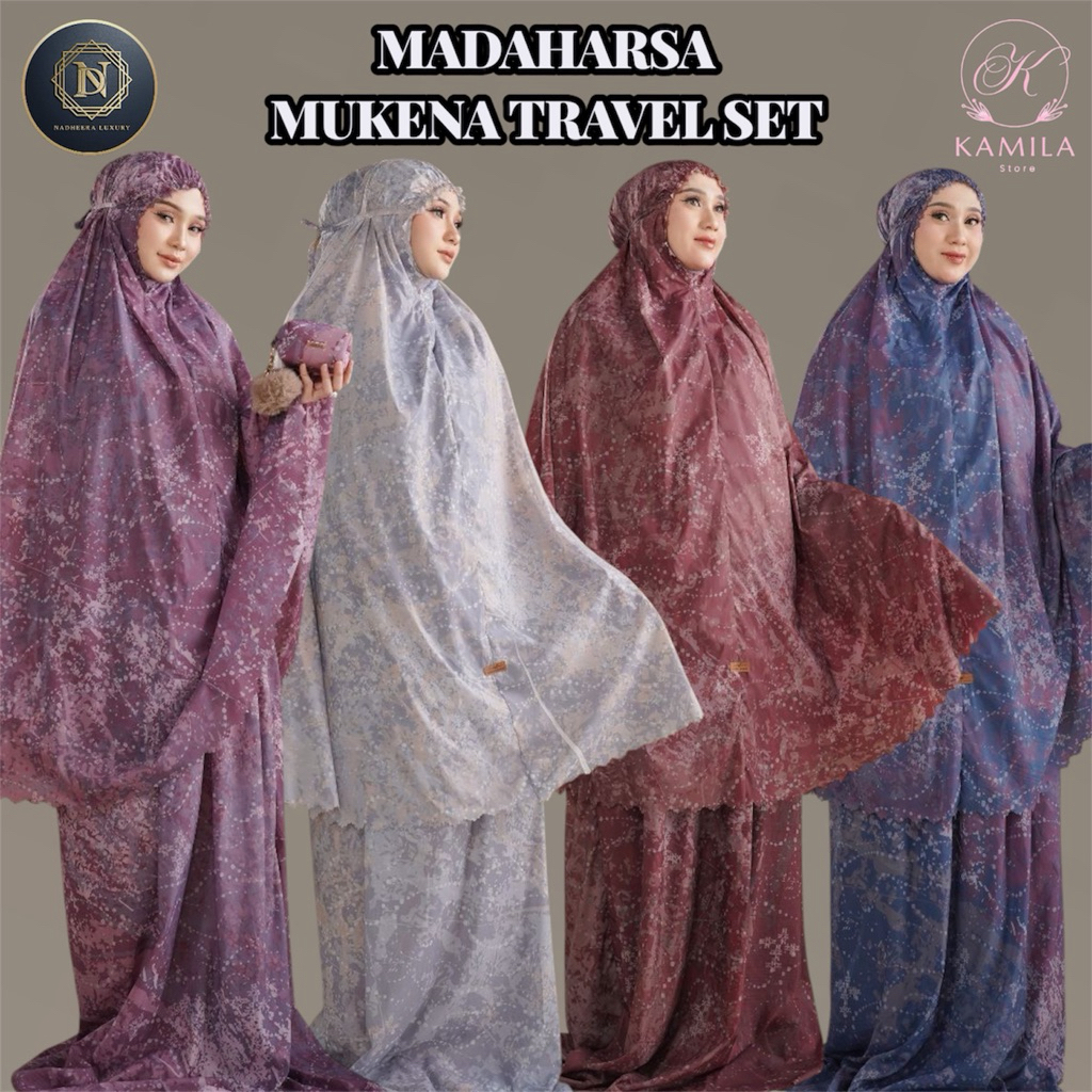Madaharsa Mukena Travel By Nadheera Luxury Mukena Travel Nadheera Luxury