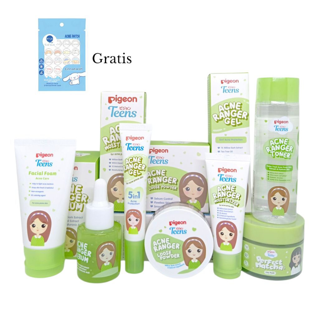 Paket Lengkap Pigeon Teens Acne Ranger Untuk Remaja Kulit Berjerawat