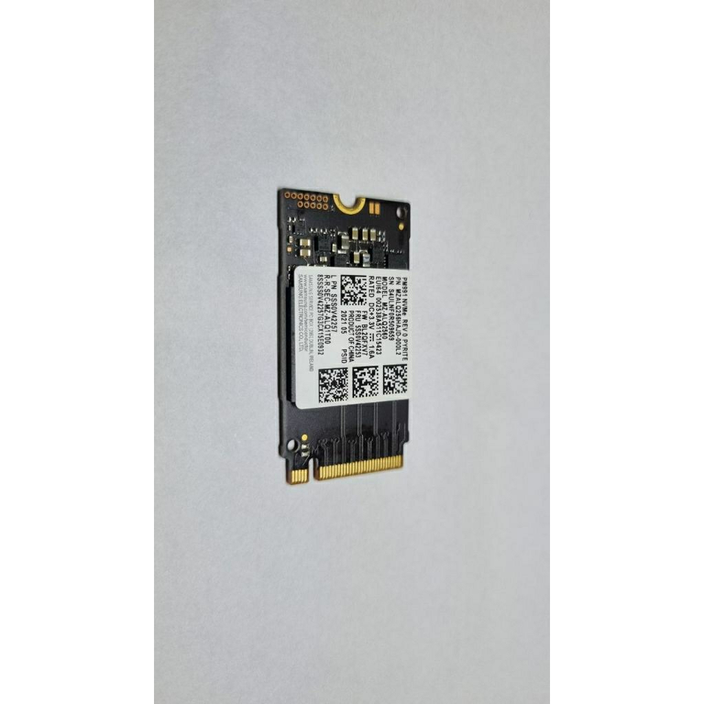 SSD SAMSUNG NVME 256GB