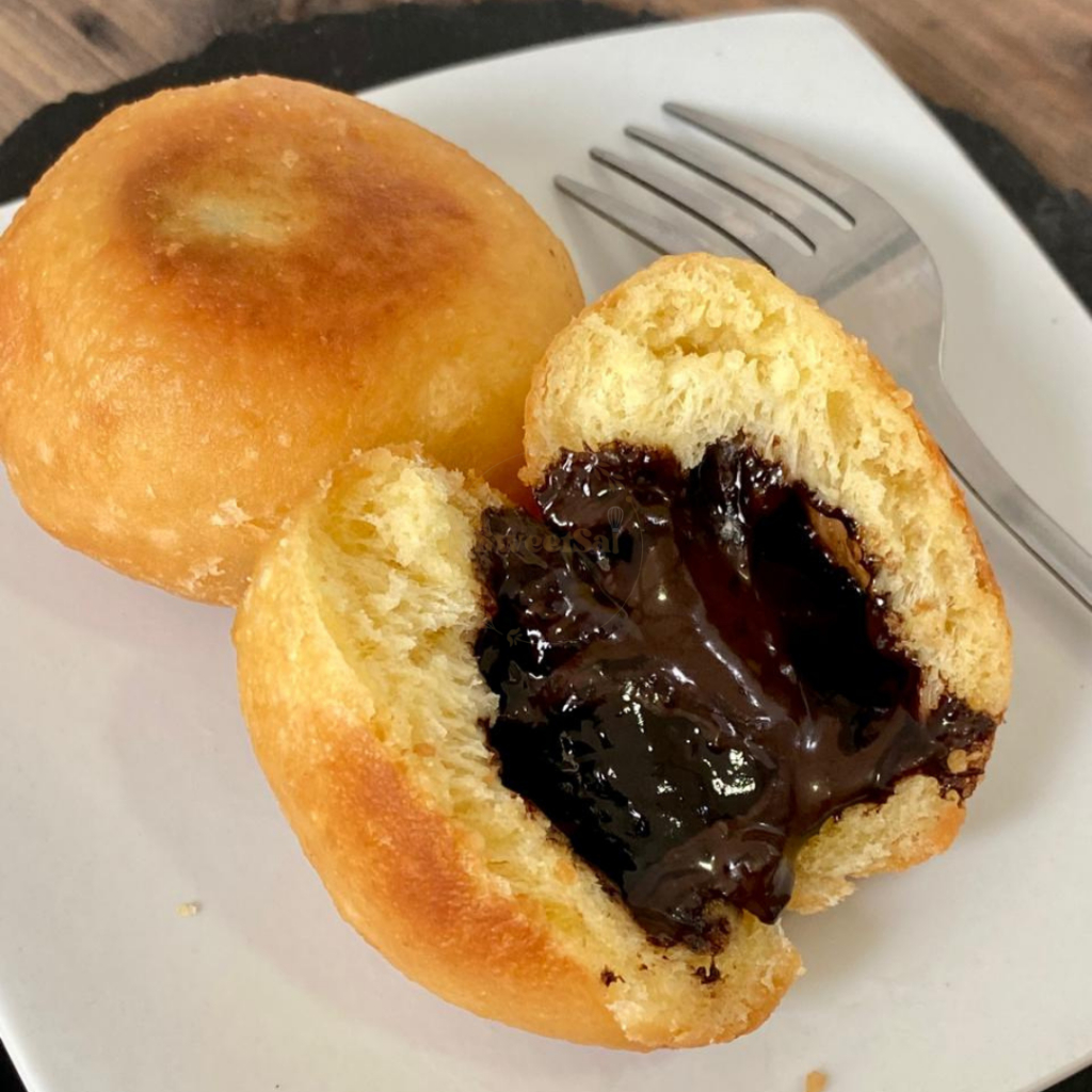 Bolem Coklat Roti Goreng isi Coklat Frozen isi 10