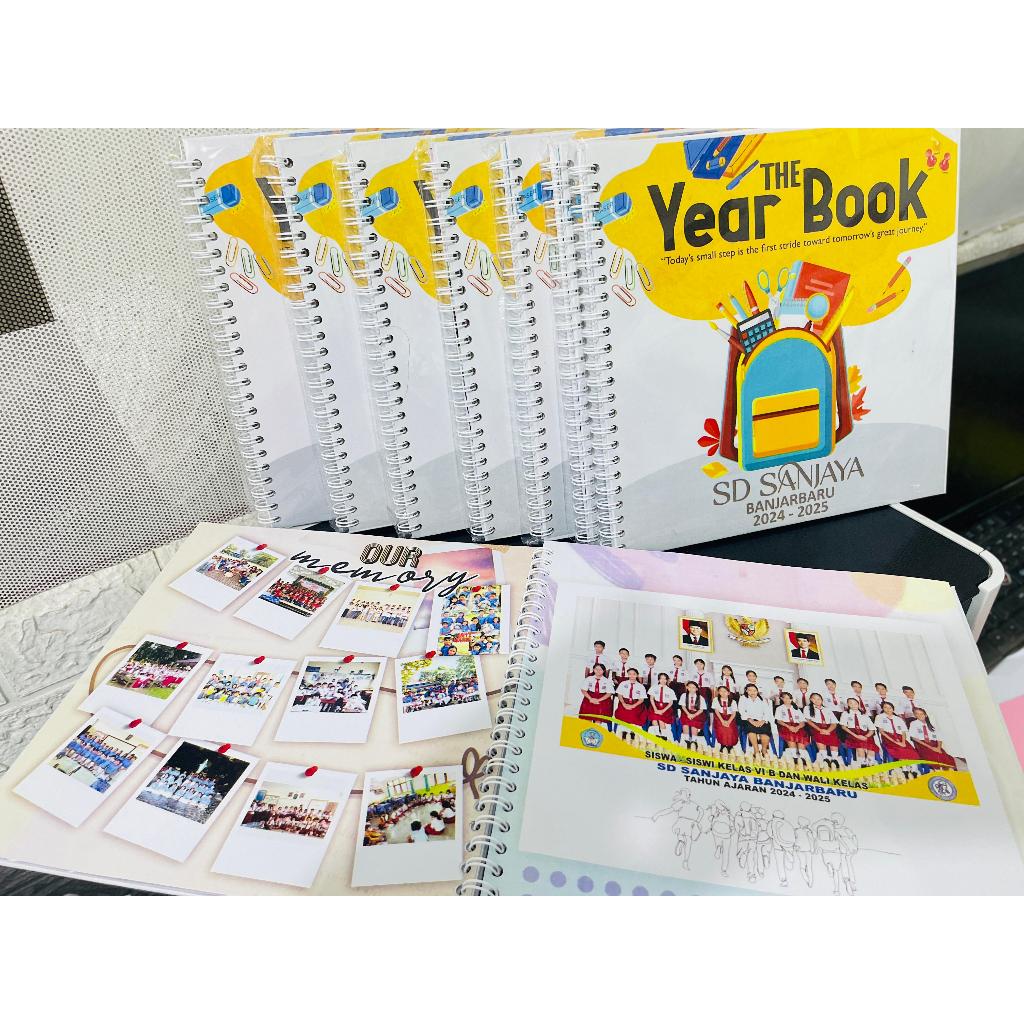 CETAK BUKU TAHUNAN SEKOLAH | YEAR BOOK | BUKU KENANGAN SEKOLAH