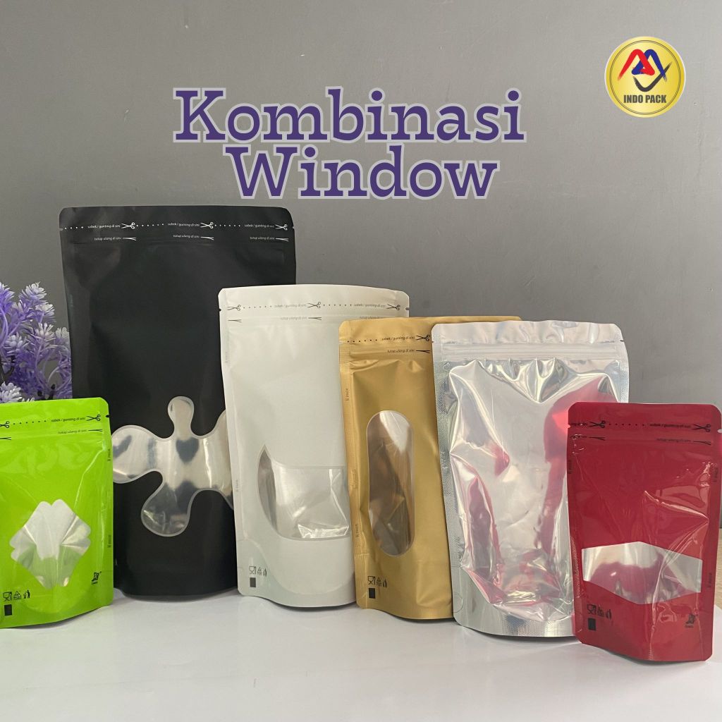 (ECER) KPACK KEMASAN Standing Pouch Kombinasi 13x21