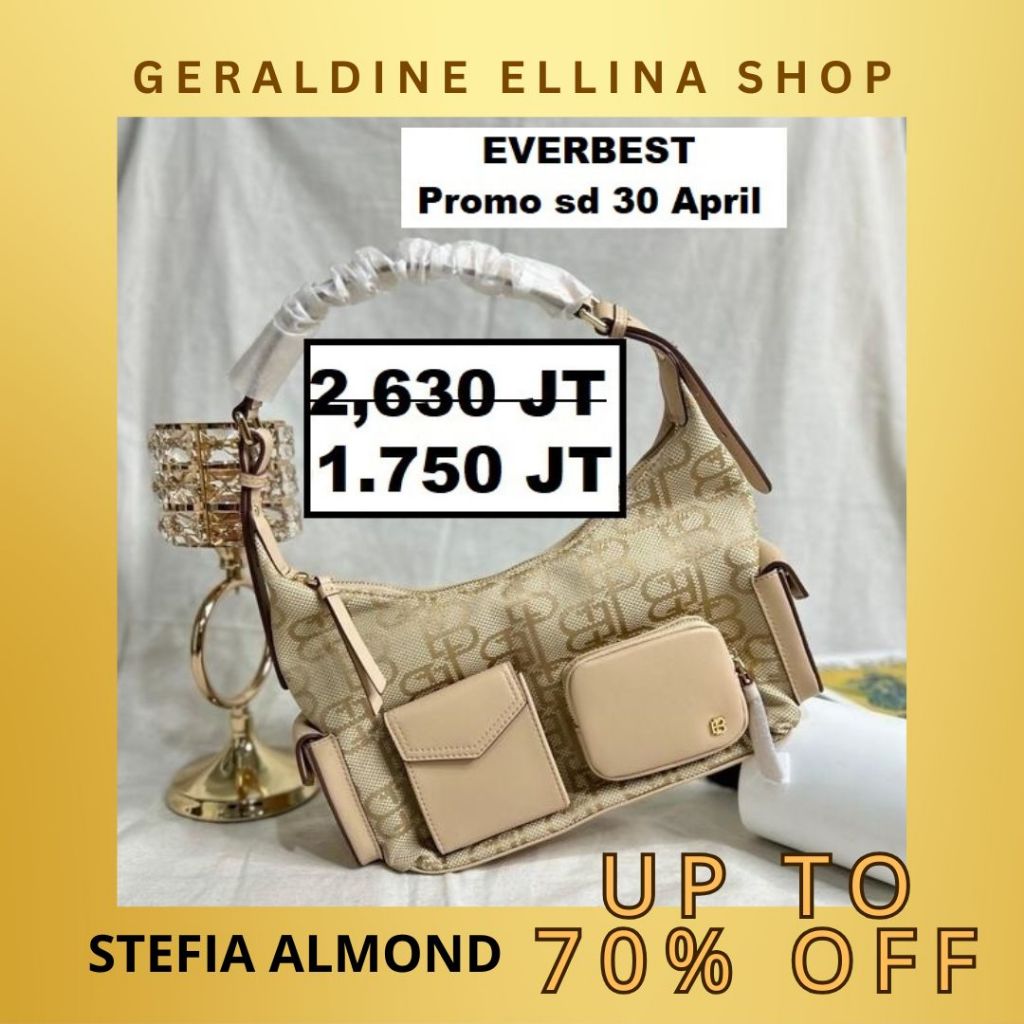 Tas selempang EVERBEST Wanita perempuan ORIGINAL SALE seri STEFIA