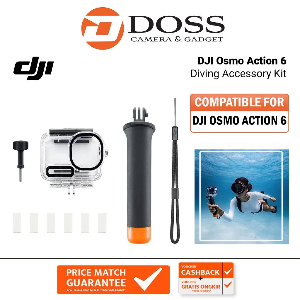 DJI Osmo Action 6 Diving Accessory Kit for DJi Osmo action 6