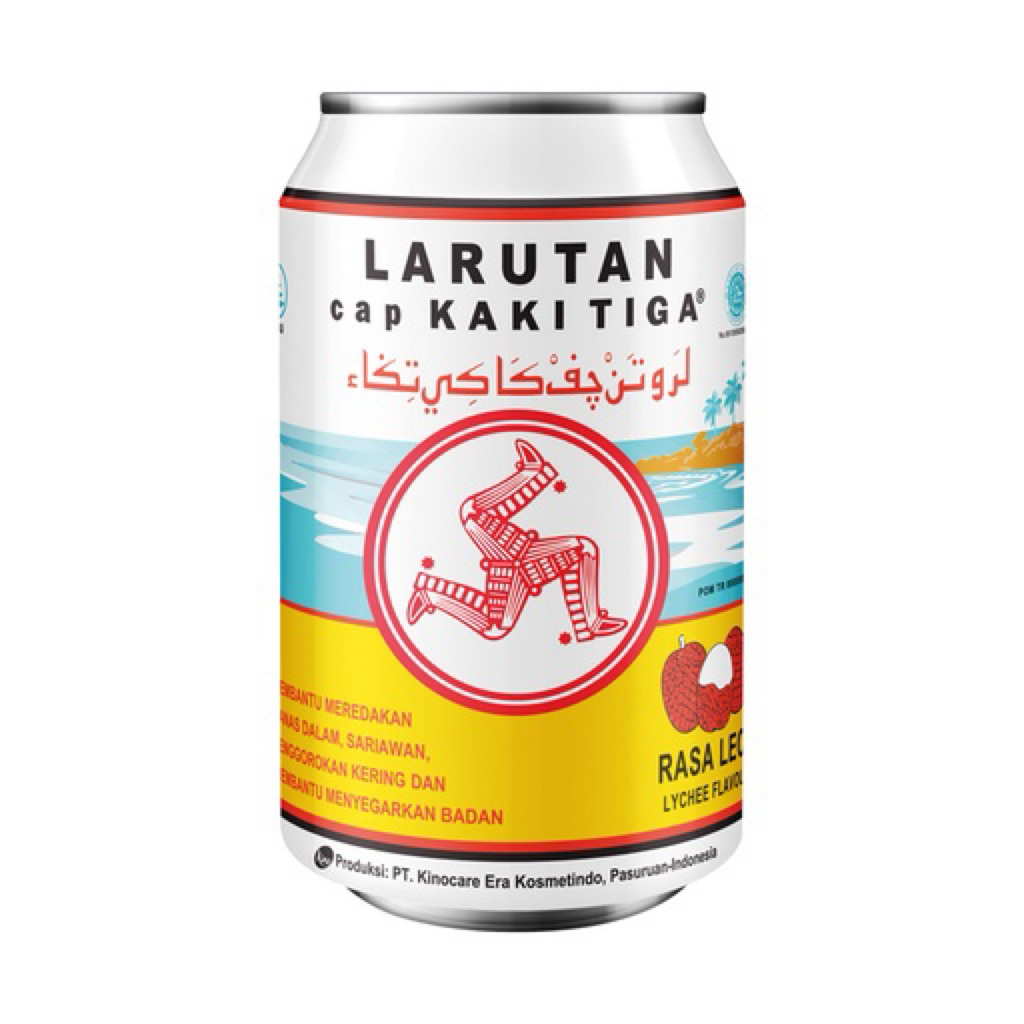 Larutan cap kaki tiga dewasa / Larutan cap kaki tiga rasa leci