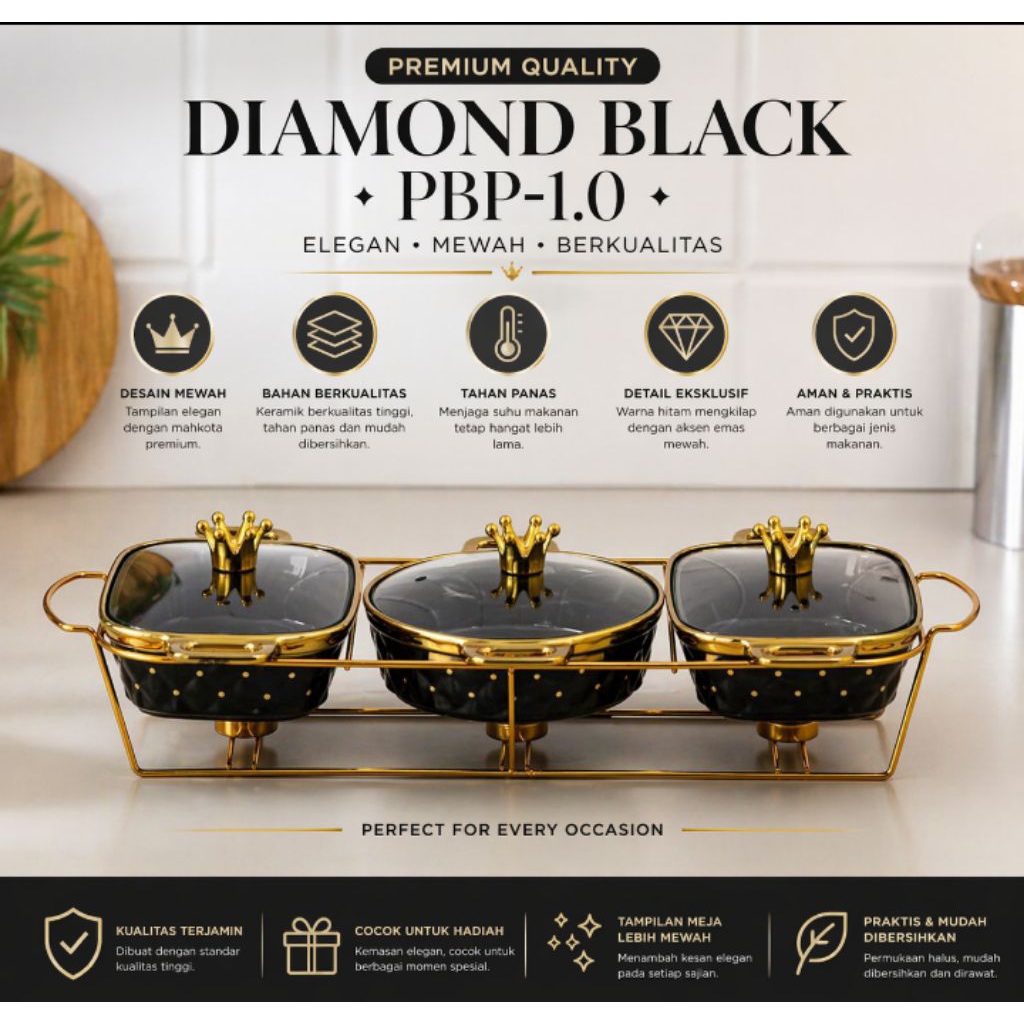 Prasmanan Keramik Mahkota Diamond 1Liter