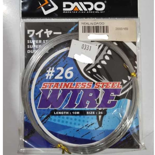 DAIDO STAINLESS STEEL WIRE | KAWAT NEKLIN PANCING