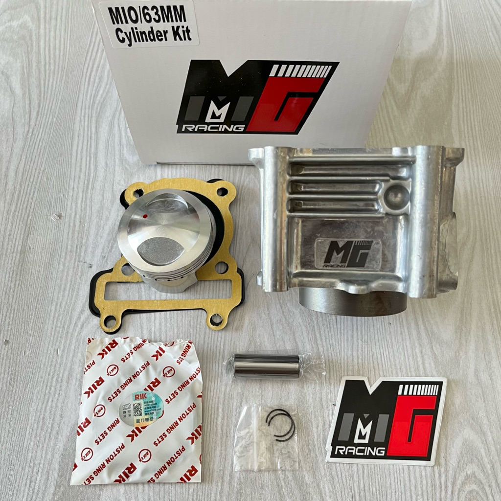BLOCK BORE UP MIO 63 CASTING SET SPORTY SOUL SMILE 5TL ORIGINAL MG RACING