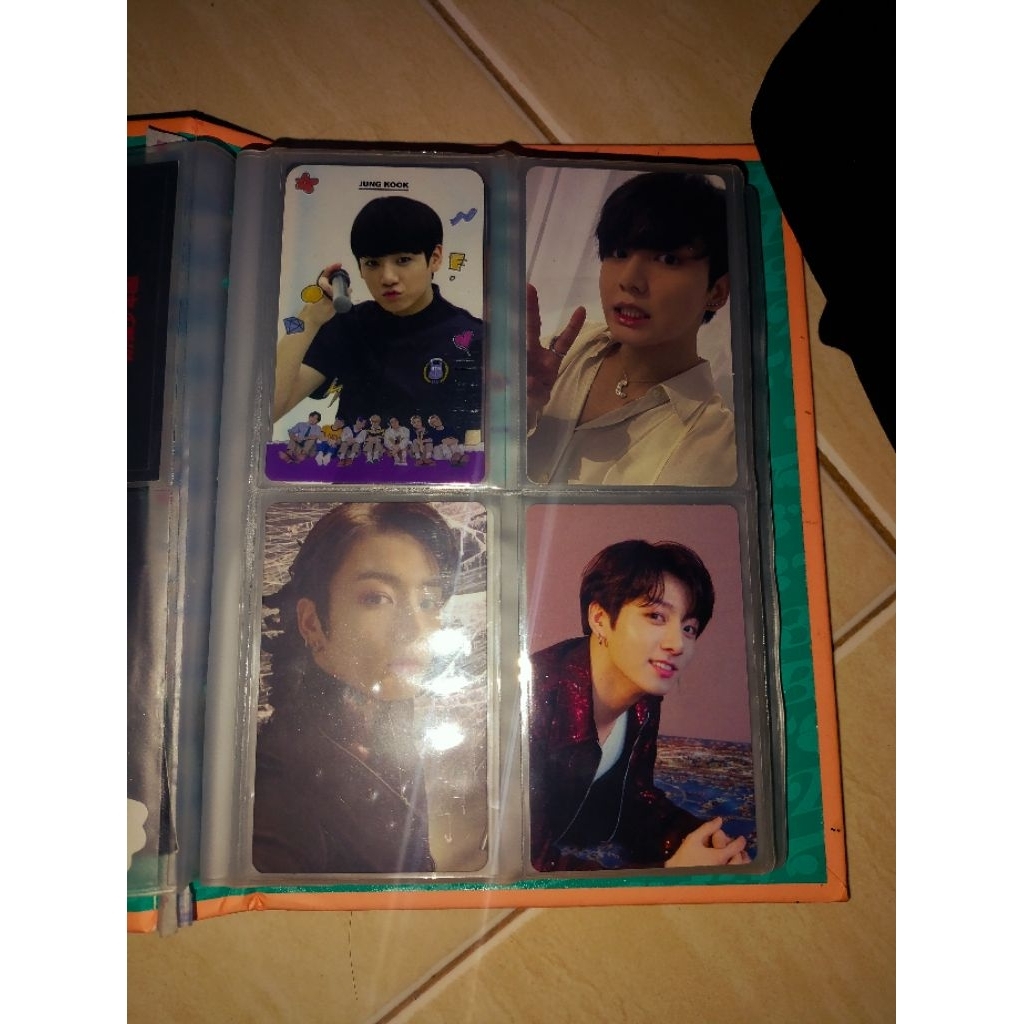 Photocard bts jungkook jeon jungkook love yourself tear o proof compact mots map of the soul orul