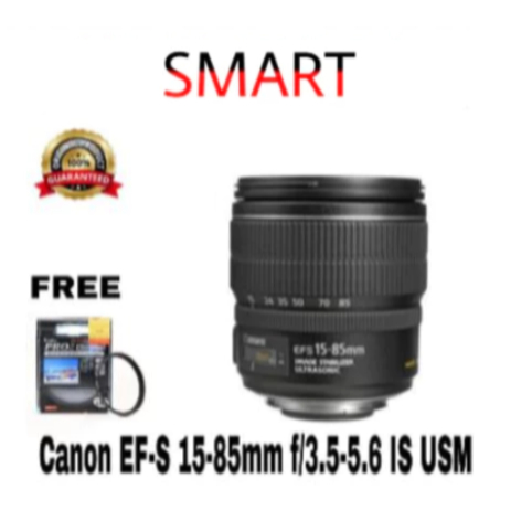 Canon EF-S 15-85mm IS USM Lens With Stabilization
