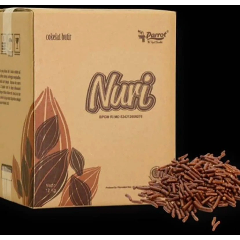 Coklat Butir Meses NURI Repacked 250gr
