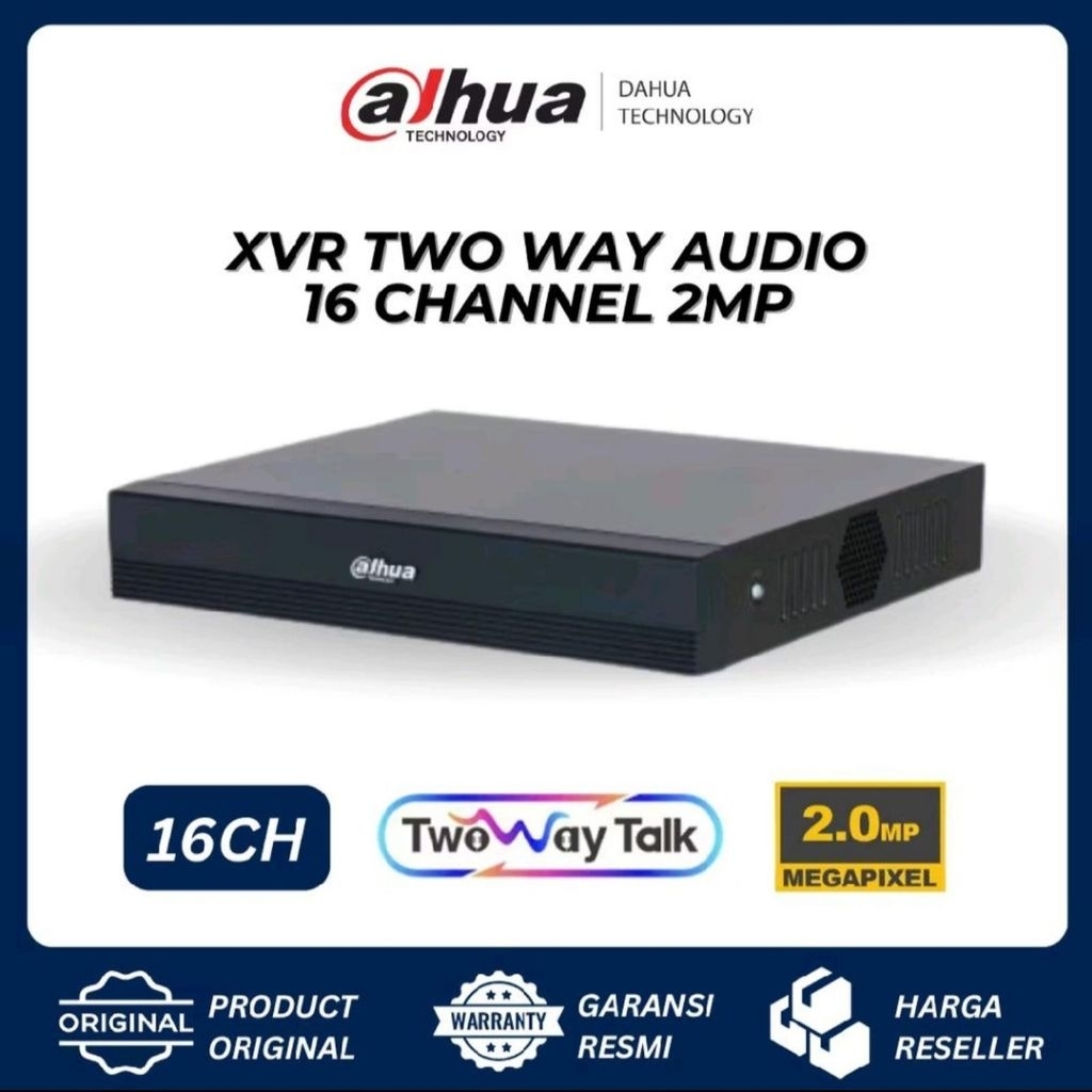 DVR XVR Dahua Cooper 16CH 1B16-I/T H265+ 5in1