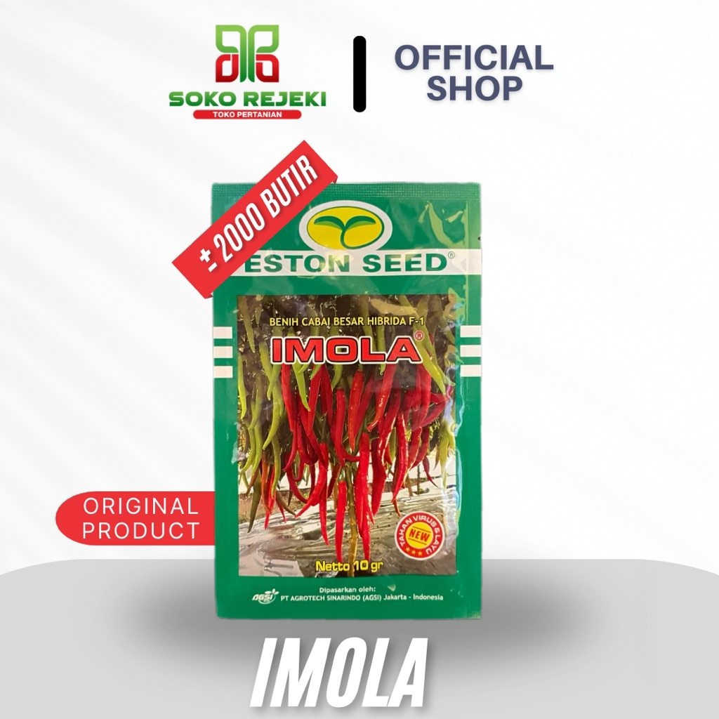 Benih Cabai imola Cap Eston Seed Original isi 2.000
