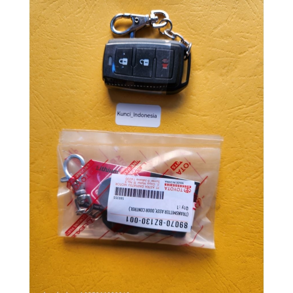 remote avanza G 2012_2014 original