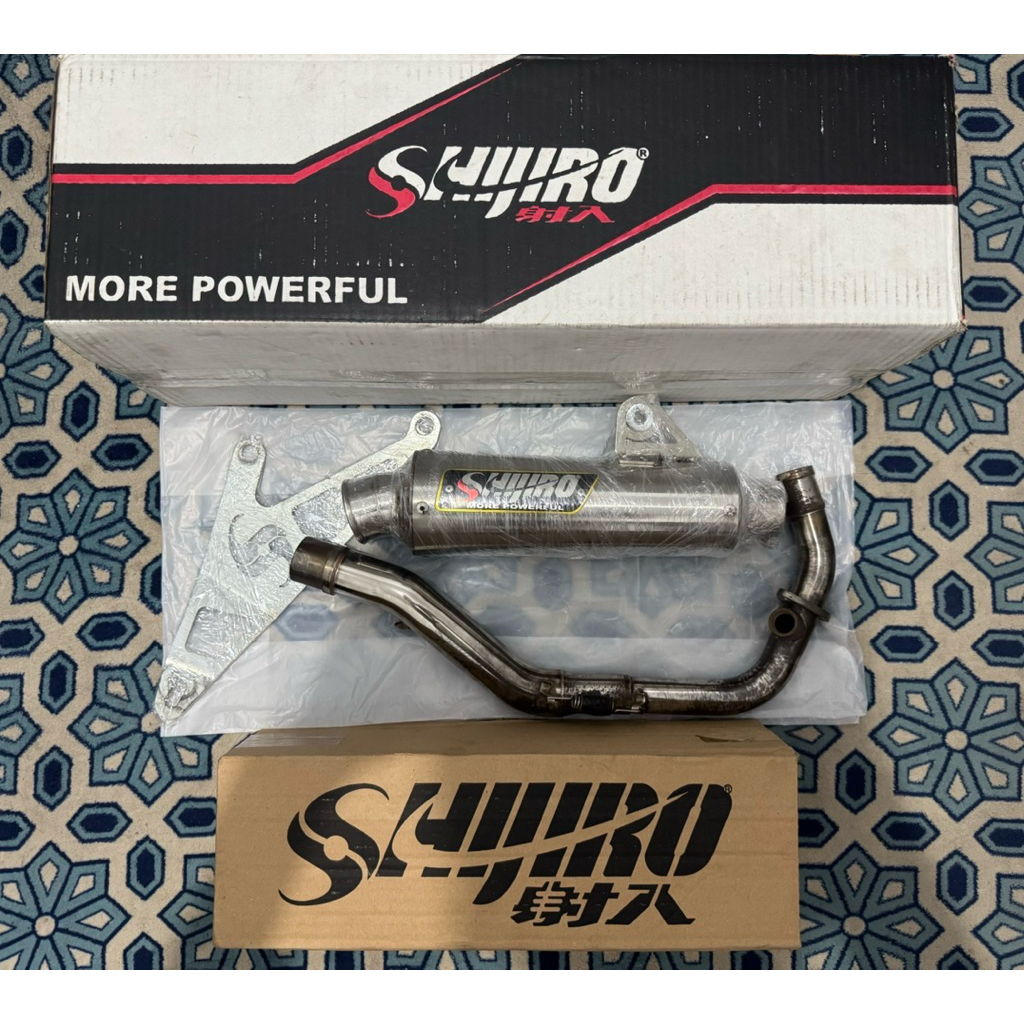 knalpot shijiro m3 vespa matic