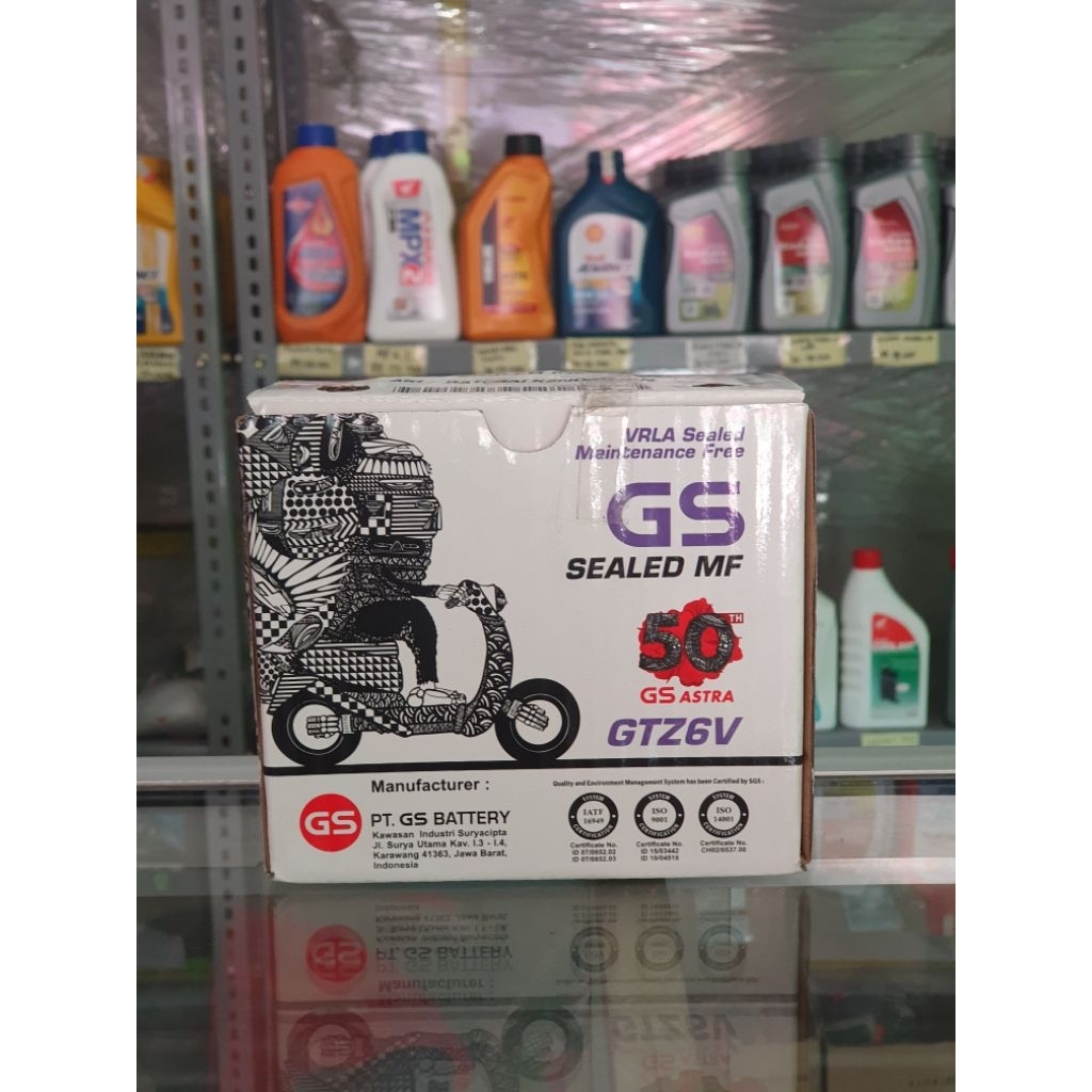 AKI MOTOR ( GS )GTZ6V