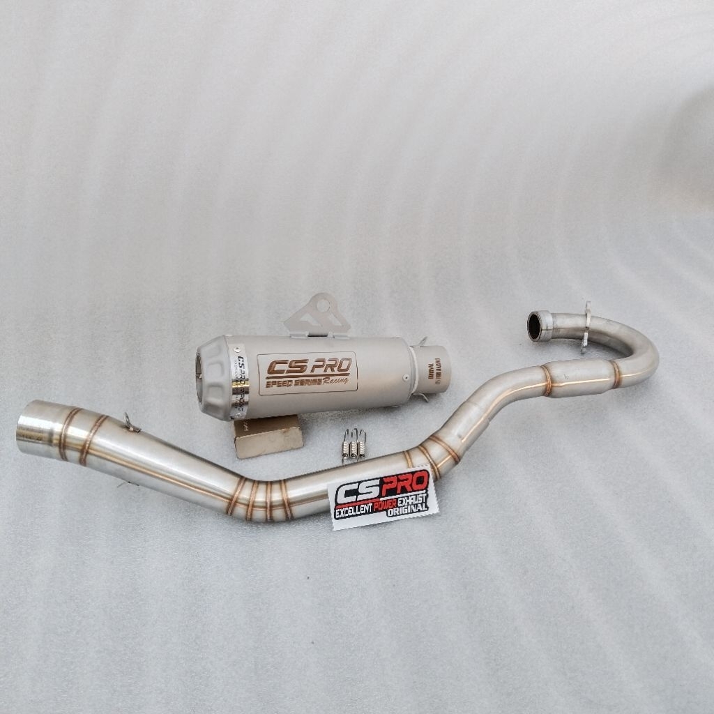 Cs pro original knalpot sanblast crf150L klx 150 wr 155