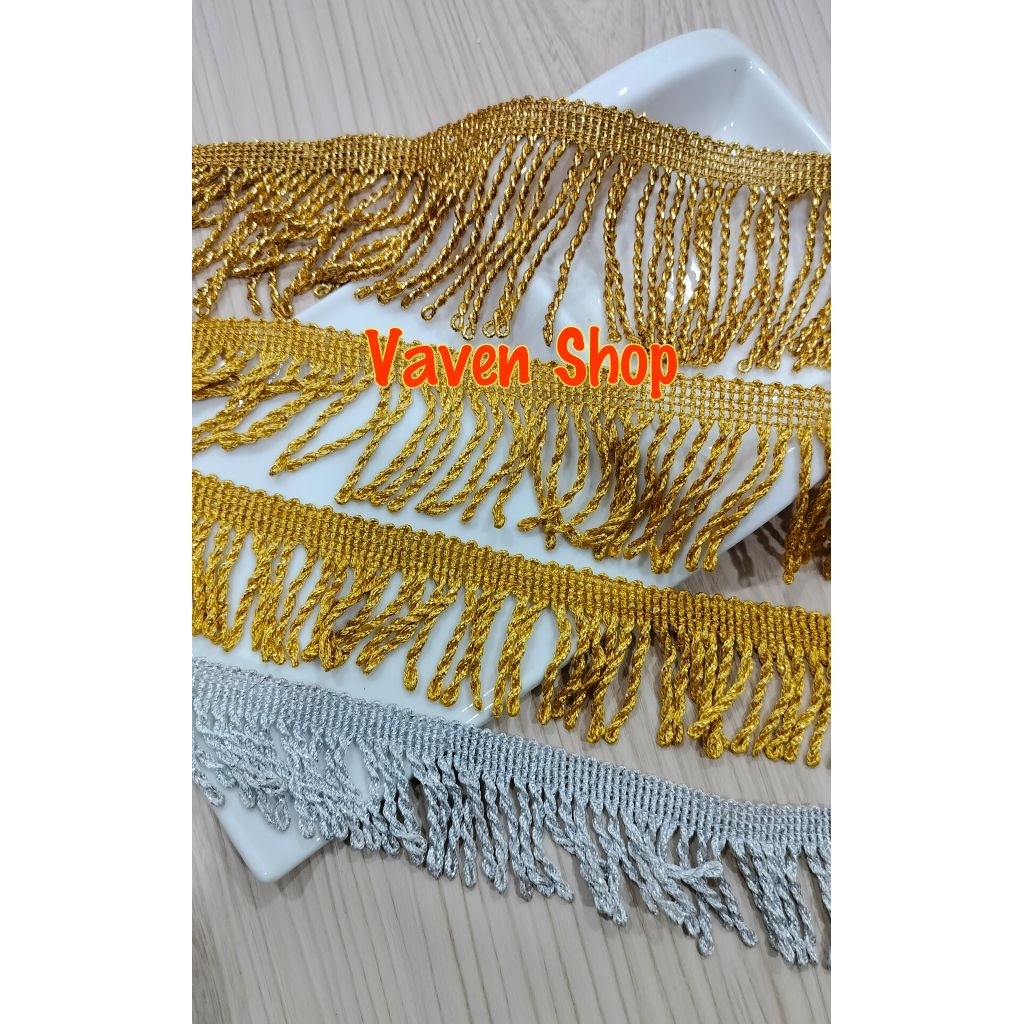 Renda Rumbai Tambang per 1 yard