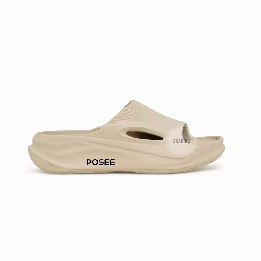 Sandal posee Pria Sendal Slop Karet Cowok