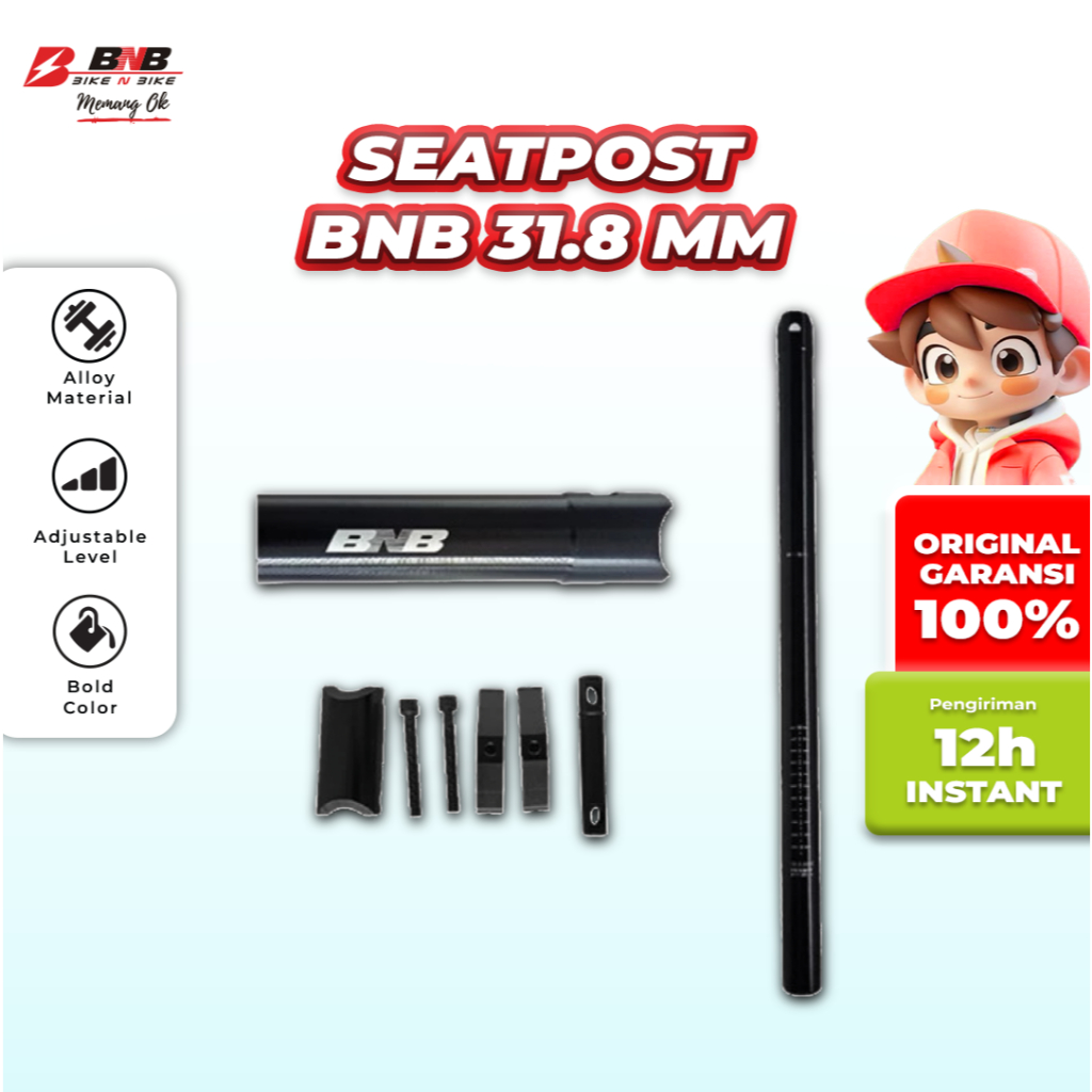 BNB (Bike N Bike) - Seatpost Sepeda 31.8mm
