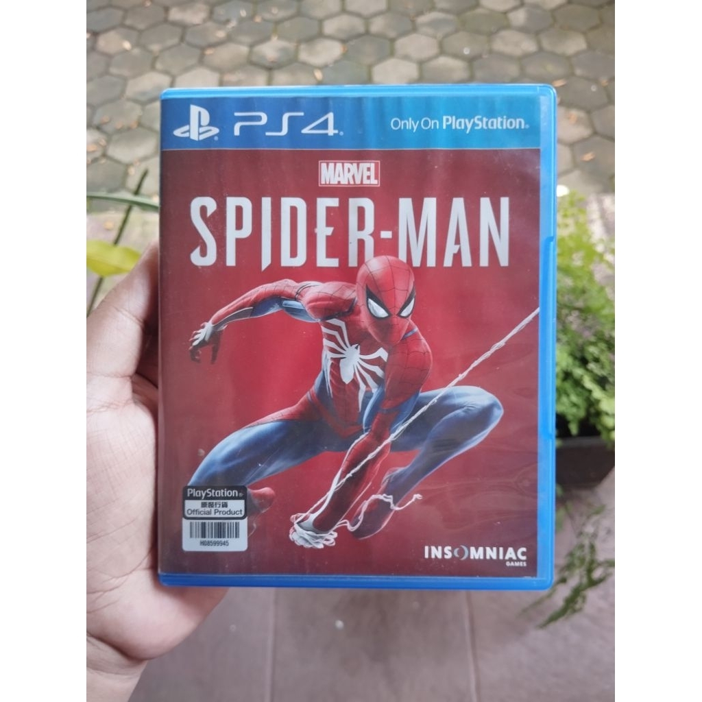 Kaset/BD Spiderman PS4