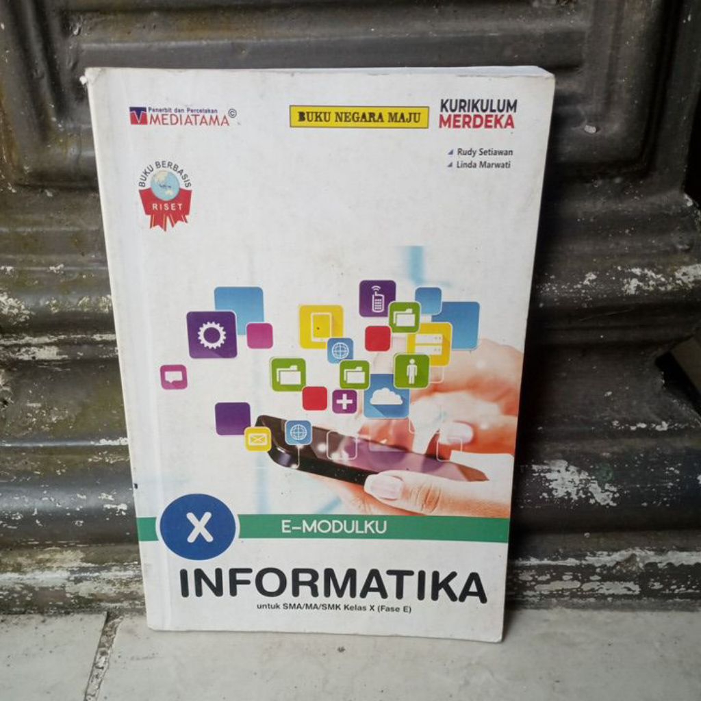 Buku Informatika E-Modulku SMA/MA/SMK Kelas X-10-1 Kurikulum Merdeka Mediatama