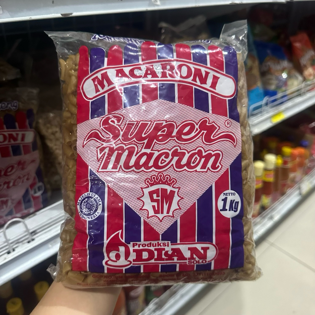 MAKARONI MENTAH 1 KG