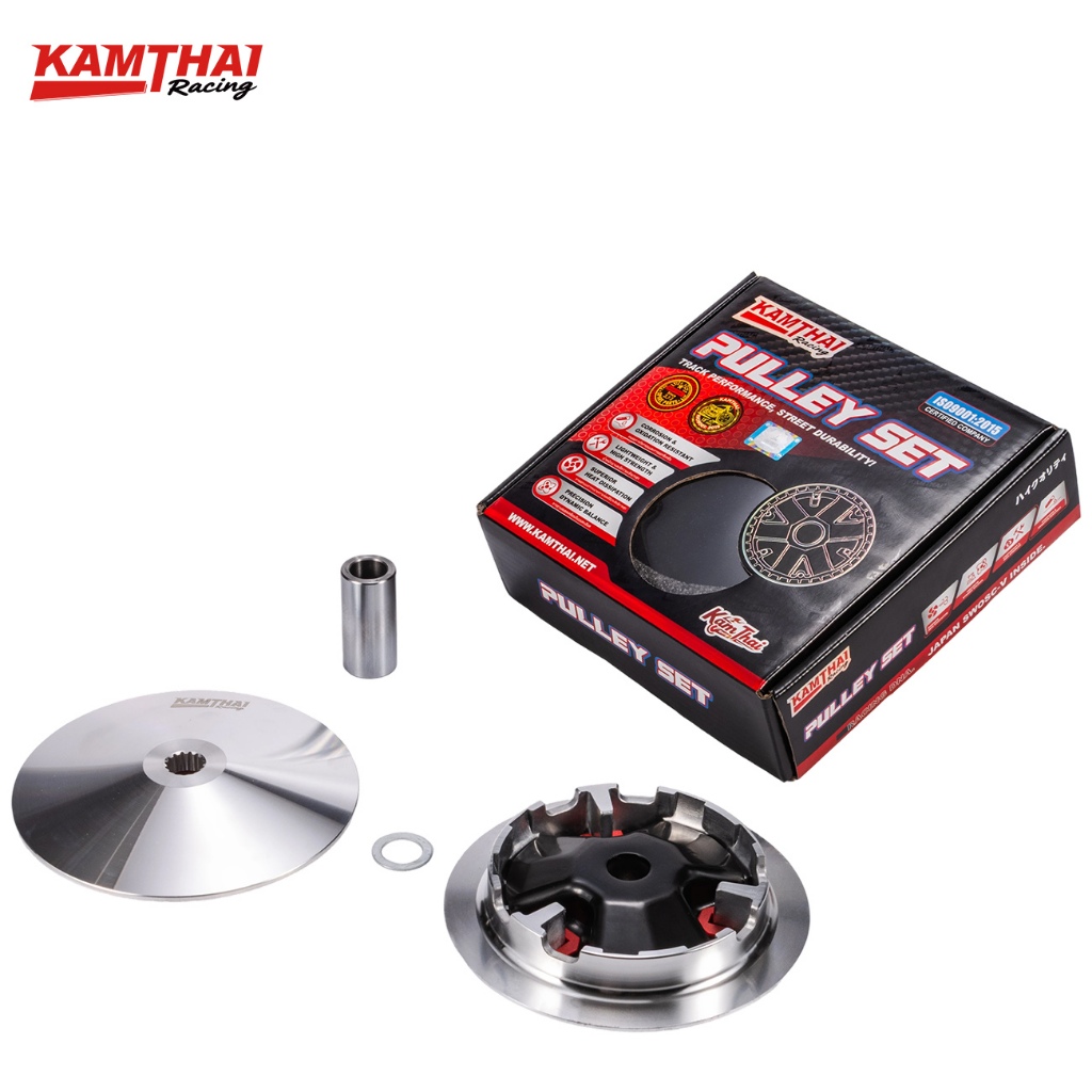KAMTHAI Pulley with Drive Face Set for Aerox/Nmax-13.8° Pulley Set