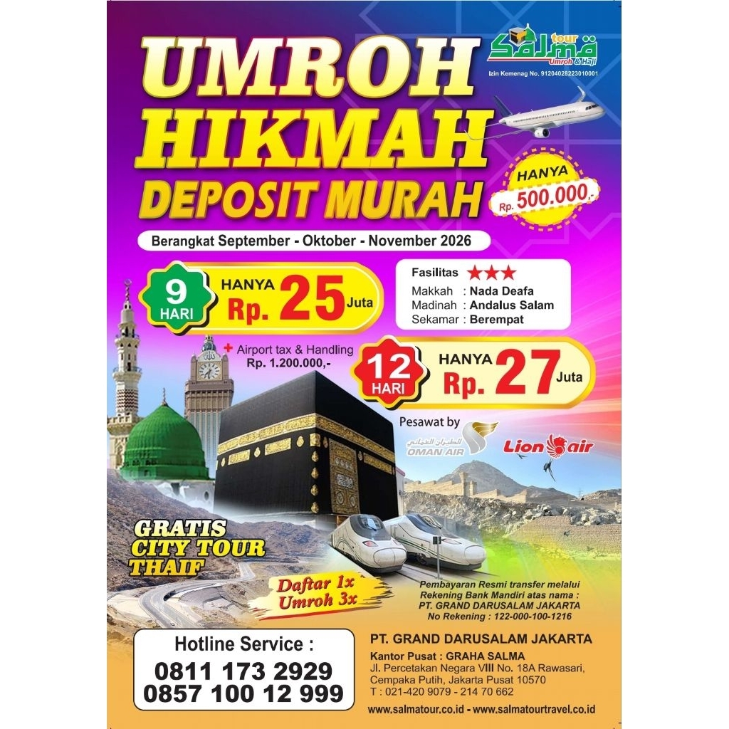 DP UMROH MURAH