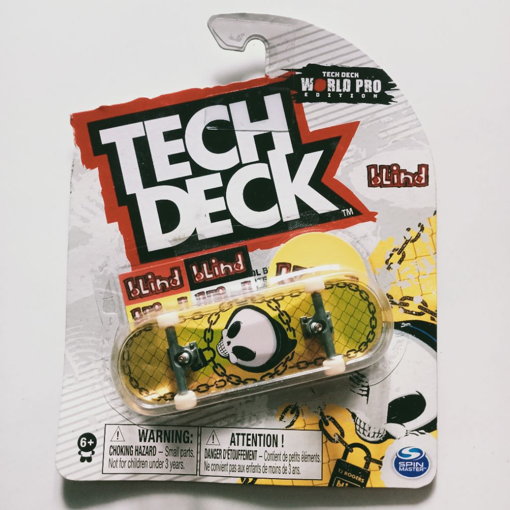 Tech Deck Gold Blind Fingerboard World Pro edition