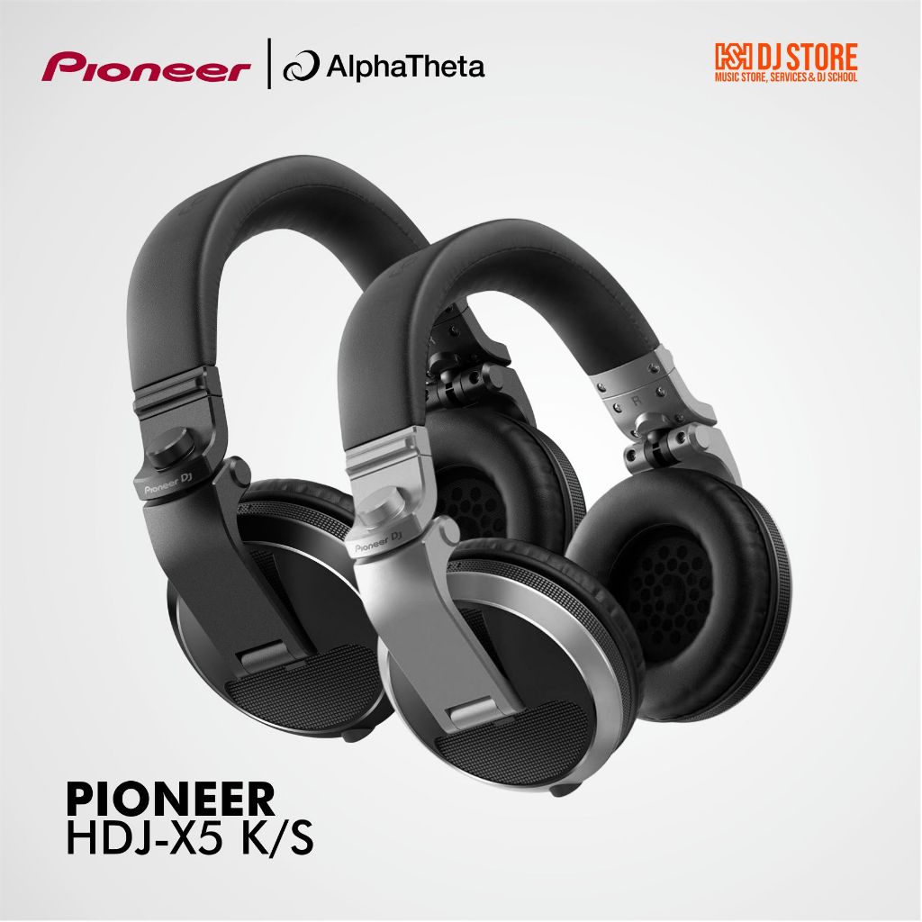 Pioneer HDJ-X5 | HDJ X5 | Professional DJ Headphones | Headphones DJ | Pioneer DJ