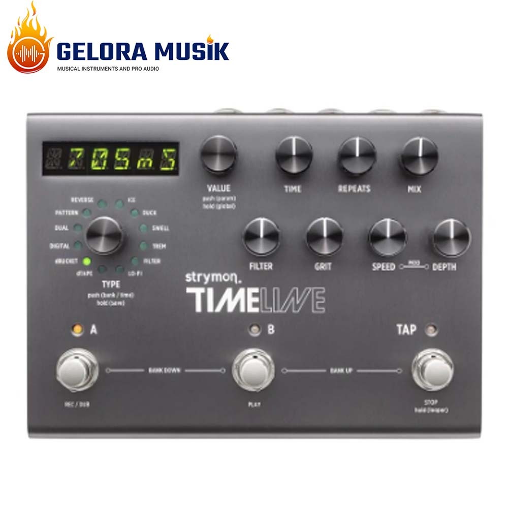 Efek Pedal Gitar Strymon TimeLine Delay