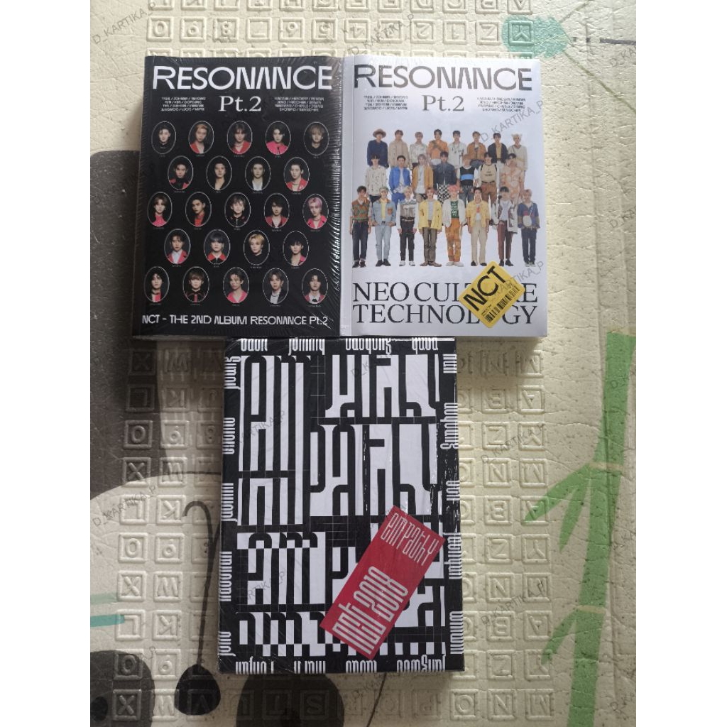 ALBUM NCT 2020 2018 RESONANCE PT PART 2 DEPARTURE ARRIVAL EMPATHY REALITY SEALED