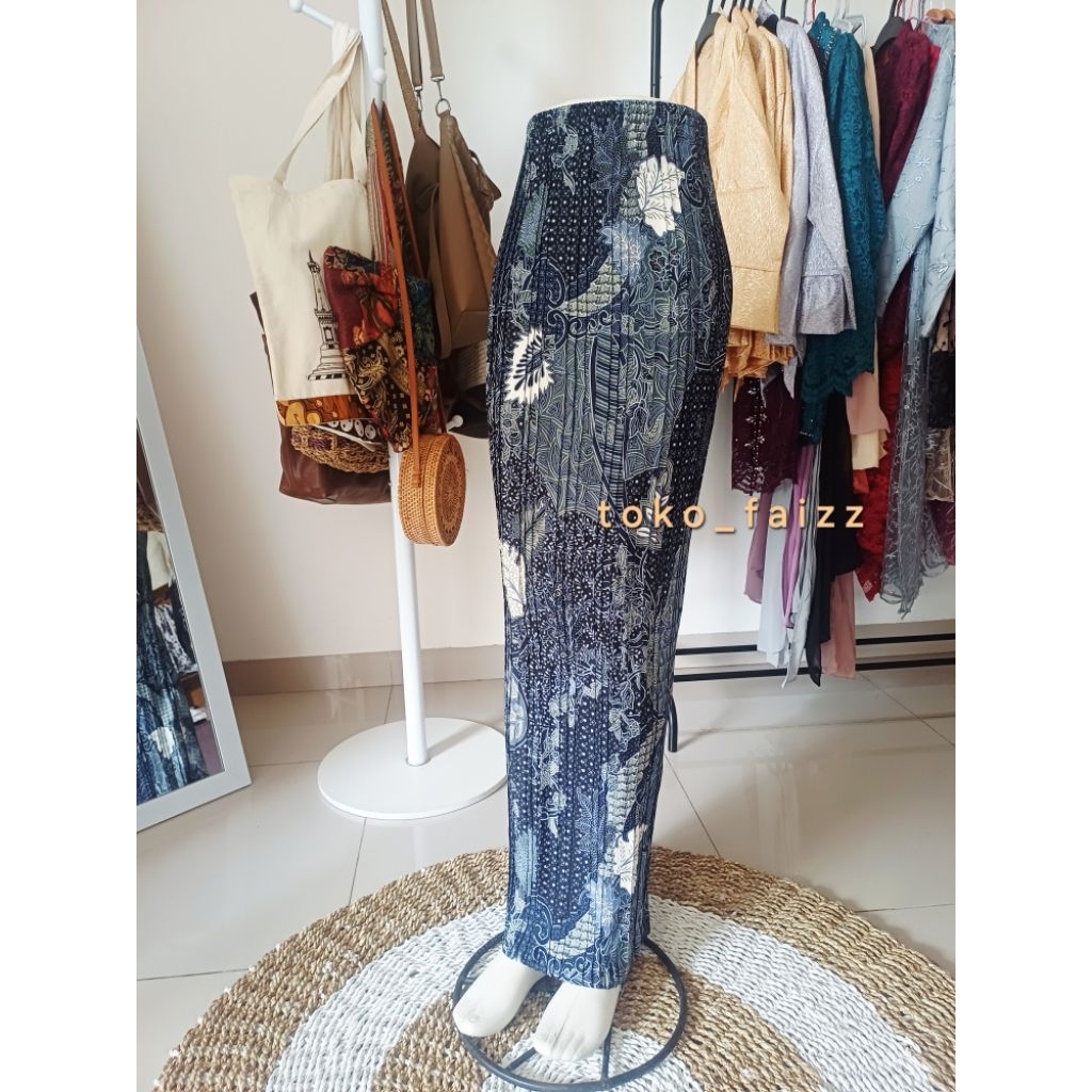 Rok Batik Plisket/Bawahan Kebaya/Rok Batik Jumbo/Rok Batik Hitam/Rok Batik Kartini/Rok Batik Karnava