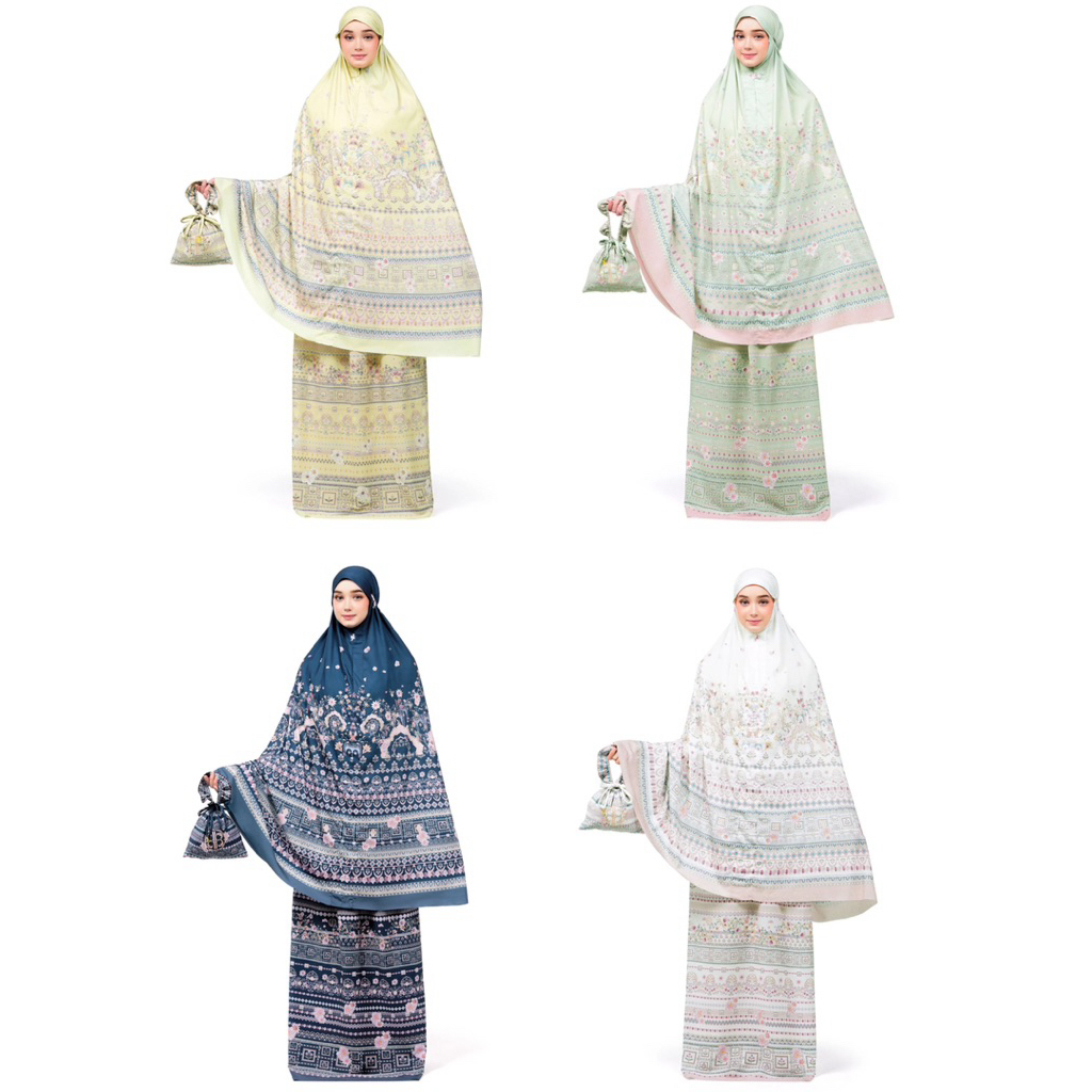 [baca deskripsi‼️] NADA PUSPITA MARRAKESH PRAYER ROBE MUKENA PRINT NADA PUSPITA
