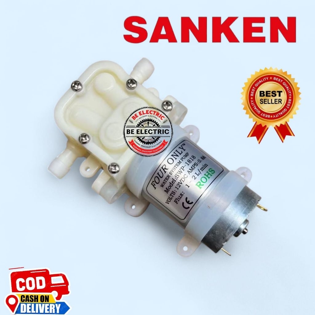 WATER PUMP FOUR ONLY DINAMO POMPA AIR DISPENSER GALON BAWAH SANKEN - POMPA AIR SANKEN PUMP