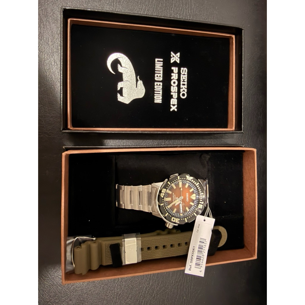 Seiko Prospex Monster SRPK55K1 Indonesian Komodo Dragon