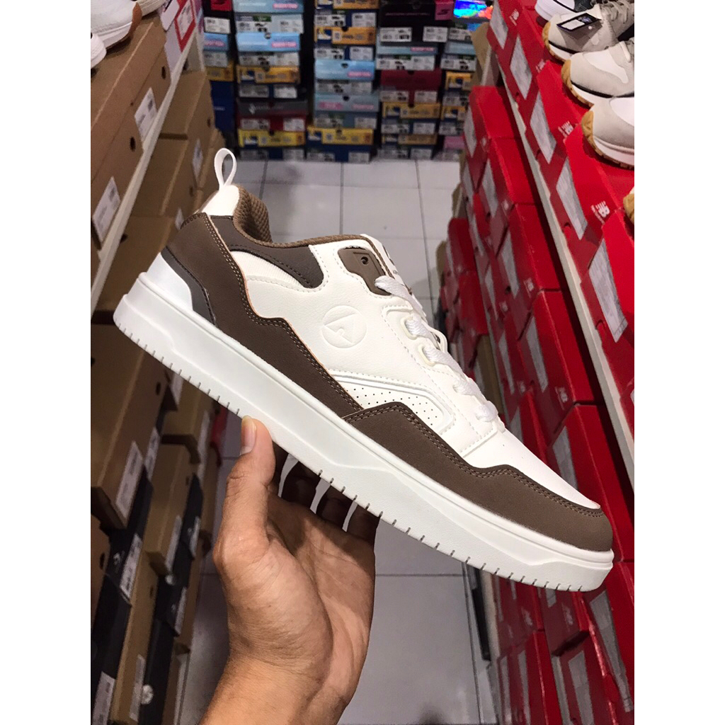BIG SALE AIRWALK EVEN COKLAT [AIW25320411] ORIGINAL SEPATU PRIA/SEKOLAH/SNEAKERS