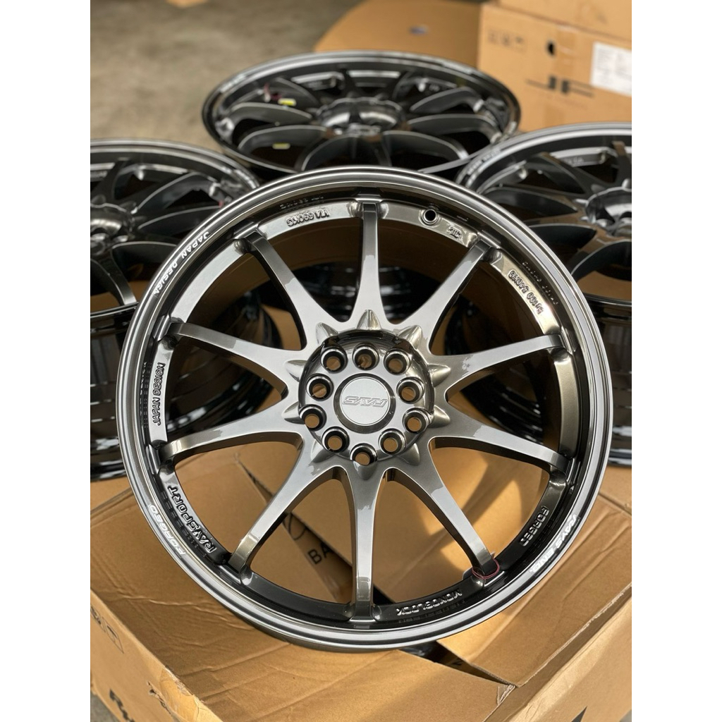 Ce28 ring 18 pcd 5x100.114 hyper black baru