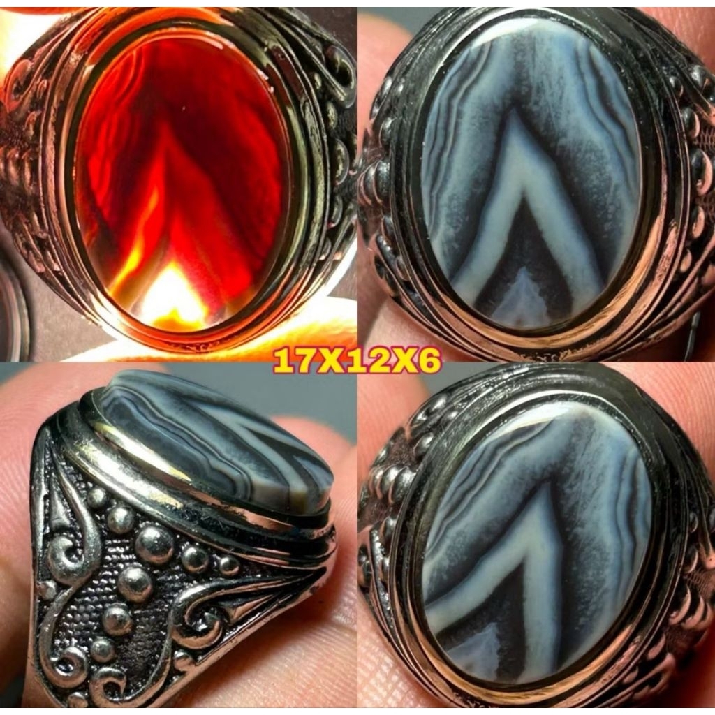 NATURAL BATU AKIK YAMAN JUNDER PAMOR KERIS KUALITAS SUPER HQ