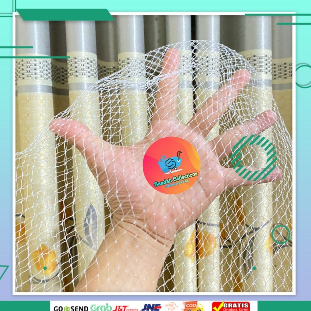 jaring seser senar kenur seser ikan kali ikan kecil murah banyak ukuran