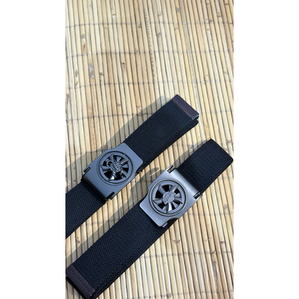 SABUK | IKAT PINGGANG PRIA | PANDENG PRIA | IKAT PINGGANG PRIA KAIN /KANVAS SABUK PRIA JEPIT
