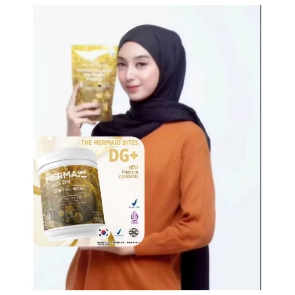 MARINE COLLAGEN GLUTATHIONE WHITENING POWDER THE MERMAID BITES