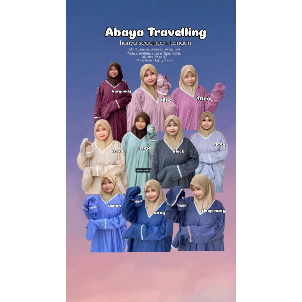 Mukena Abaya Traveling