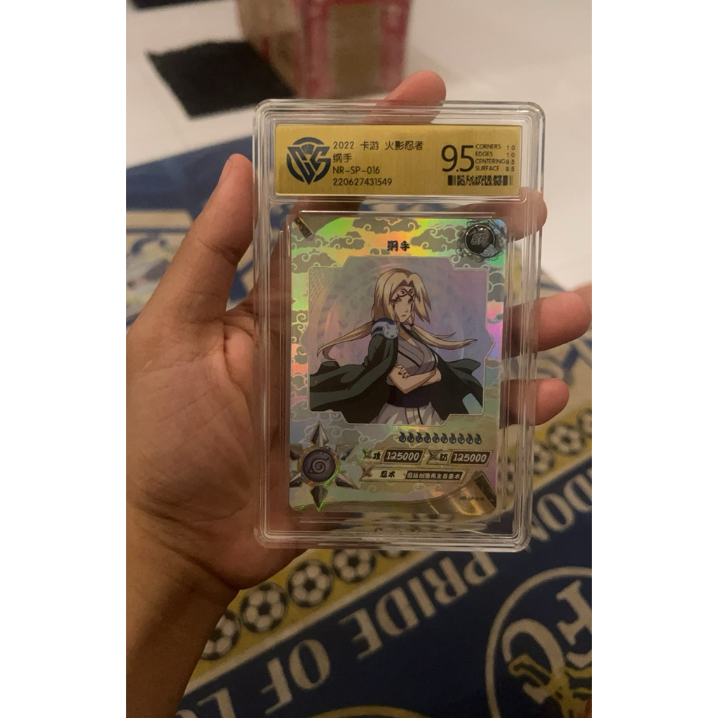 Tsunade NR-SP-016 T4W2 Naruto Kayou Card ccg 9,5