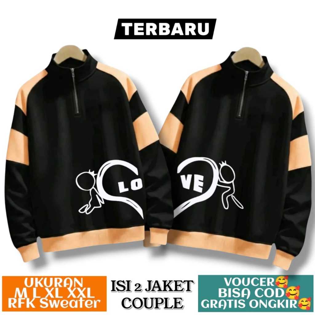 jaket couple pasangan / jaket couple resleting / jaket couple zipper  / Hodie couple pasangan / jake