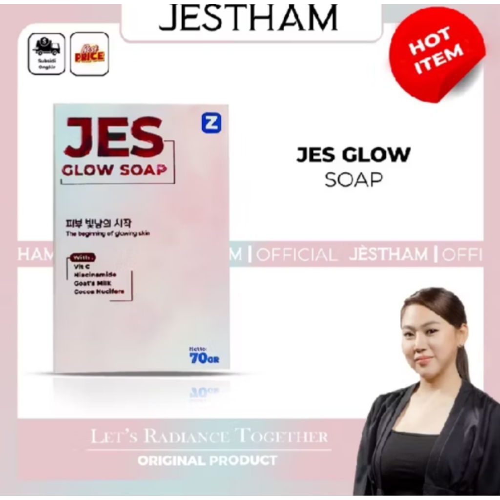 Jes glow soap jestham