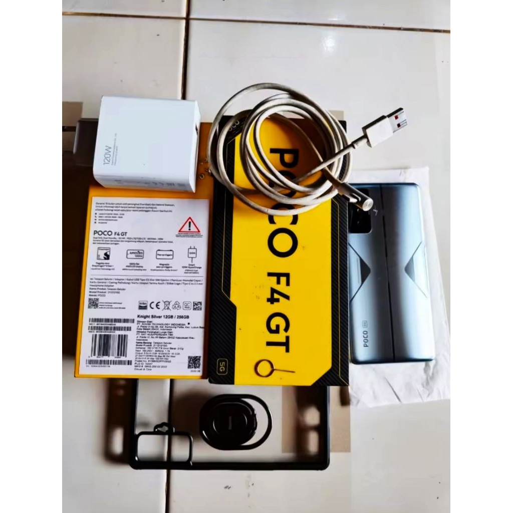 Poco F4 GT 12/256 Bekas No Minus Fullset