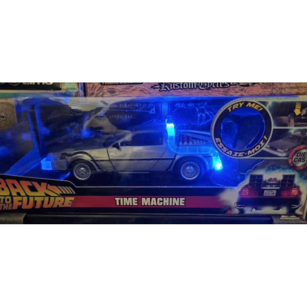 Diecast Jada skala 24 Time Machine BTF