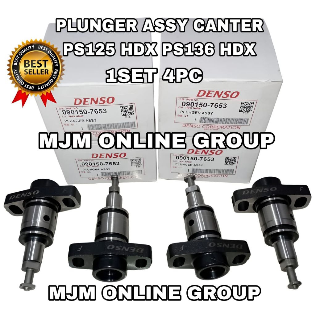 Plunger Plunger Assy Canter New Ps125 Hdx Ps136 Hdx 1set 4pc Ori